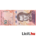 Eladó 50  Bolívares 2018 Venezuela Új Enyhén Hajtott