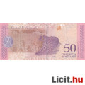 50  Bolívares 2018 Venezuela Új Enyhén Hajtott