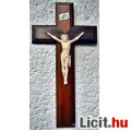 Eladó 58. Antik, ELEFÁNTCSONT Jézus Krisztus (15 cm, hatalmas méretek!), 40