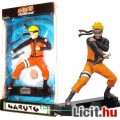 18cm-es Naruto Sippuden anime szobor figura késekkel, táskával és talapzattal - Shonen Jump anime / 
