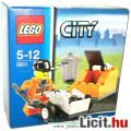 LEGO City / Város 5611 Köztisztaság munkás lapáttal, kukával és talicskával - Új, bontatlan