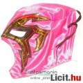 Pankráció maszk - Shocker rózsaszín-fekete felvehető Pankrátor Maszk - Lucha / Luchardor mexikói típ