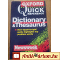 Eladó The Oxford Quick Reference Dictionary and Thesaurus