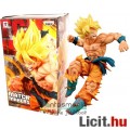 16-18cm-es Dragon Ball Z / Dragonball figura - Son Goku Super Saiyan sárga hajjal és tépett ruhával 