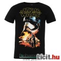 eredeti Star Wars Captain Phasma póló - felnőtt L méret - hivatalos Csillagok Háborúja fekete póló S