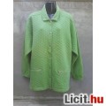 * Zöld steppelt tavaszi/átmeneti kabát L-es