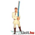 Star Wars figura - ifjú Obi-Wan Jedi tanonc kék karddal és műanyag hajtinccsel - Episode 1 megjelené
