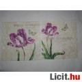szalvéta - tulipán