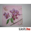 Eladó szalvéta - lila virág