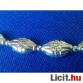 Tibeti ezüst kereszt szemes nyaklánc+karkötő szett
