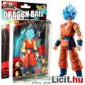 9cm-es Dragon Ball Z figura - Son Goku / Songoku Super Saiyan God SS kék hajjal és extra-mogzatható 