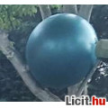 Újszerű sötétzöld gimnasztikai labda 75 cm