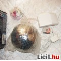 Disco gömb FORGÓS, LEDes Originált csomagolás ÚJ!