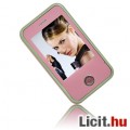 Új!3gp mp3 DUAL sim Mobil telefon MAGYAR menü Rózsaszín PINK