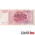 10 Dinár 1990 Jugoszlávia