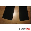 fekete nadrág alul hímzéssel,méret:146/152