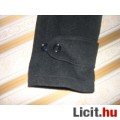 sötétszürke gyapjú kabát (52-es,új)