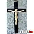Eladó 34. Antik, ELEFÁNTCSONT Jézus Krisztus (17.5 cm), 37,5 cm impozáns fes
