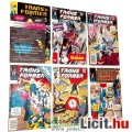 Magyar képregény - Transformers teljes szett 13-18 szám - 13, 14, 15, 16, 17, 18 - magyar nyelv? Sem
