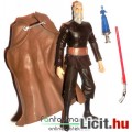 Star Wars figura - Count Dooku Gróf figura Clone Wars megjelenéssel, rátehető palásttal, fénykarddal