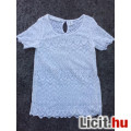 # H&M L.O.G.G. Fehér csipkés alkalmi blúz 34-es