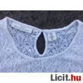 # H&M L.O.G.G. Fehér csipkés alkalmi blúz 34-es
