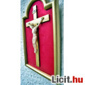 54. Antik ELEFÁNTCSONT Jézus Krisztus (11 cm), Korpusz, feszület, kere