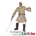 Star Wars figura - Mace Windu Jedi mester ragasztott lila karddal - 10cm-es mozgatható Csillagok Háb