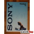 Eladó Sony Főkatalógus - '91