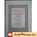 Monumenta Literarum I.-II. (24 füzet, hasonmás kiadás)