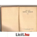 Vicki Baum: HOTEL BERLIN (regény)