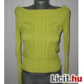 Pisztáciaszín MNG női pulóver,méret:34