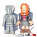 Ki vagy, Doki? / Doctor Who - Minifigura Kollekció - Cyberman és Amy Pond útitárs figura - 2db figur