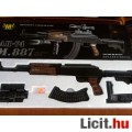 AIRSOFT TAKTIKAI LÁMPÁS LÉZERES GÉPPISZTOLY