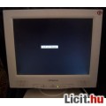 Hitachi CML152XW LCD Lapos Monitor (hibásan működik) hiányos