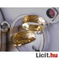 Arany karikagyűrű pár,rendelésre,barokk
