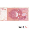 1000 Dinár 1992 Jugoszlávia