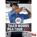 Playstation 2 játék: Tiger Woods PGA Tour 07, eredeti tokjában, füzett