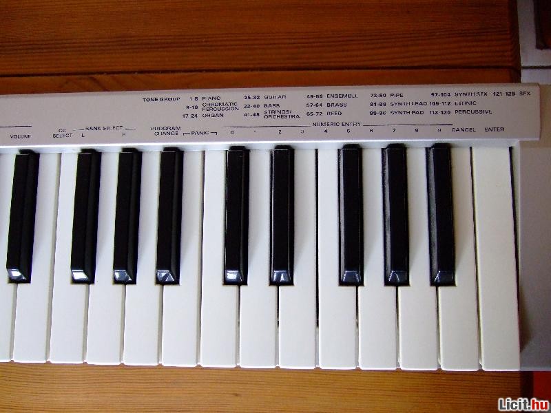 zongora klaviatura számítógéphez 