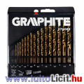 Csigafúró készlet Cobalt Hss Co fémfúró 1-10mm Graphite