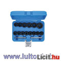 Spirálbites dugókulcskészlet / csavarkiszedő 8-27mm BGS