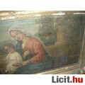 Antik!Egyedi Szent Kép!Ilyen nincs még egy!Kora ismeretlen.