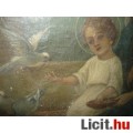 Antik!Egyedi Szent Kép!Ilyen nincs még egy!Kora ismeretlen.