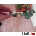 Tibeti ezüst karkötő, karperec 2 cm széles!