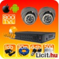  Olcsó!  800TVL kamerákkal biztonsági kamerarendszer