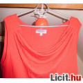 Új Zalando piros ejtett nyakú ruha /tunika
