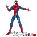 10cm-es klasszikus Pókember figura hálóvető kéztartással - Marvel Universe méret extra-mozgatható vé