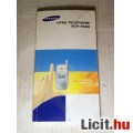 Eladó Samsung E600 User Manual (2004) Angol nyelvű
