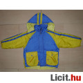 Kék - sárga sportos kabát