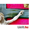51. Antik, ELFÁNTCSONT Jézus Krisztus (11 cm) , Korpusz 30 cm-es barok